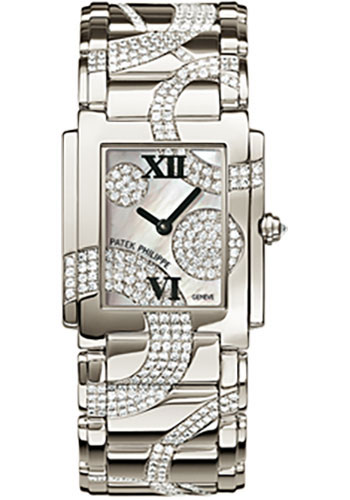 Patek Philippe Watches - Twenty-4 Medium White Gold - Style No: 4910/49G-001
