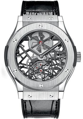 Hublot Classic Fusion 45mm Skeleton Tourbillon Watches