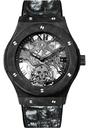 Hublot Classic Fusion 45mm Skull Tourbillon Watches