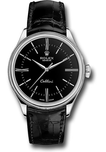 Rolex Watches - Cellini Time - White Gold - Style No: 50509 bkbk