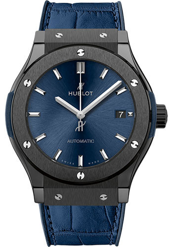 Hublot Watches - Classic Fusion 45mm Ceramic Blue - Style No: 511.CM.7170.LR