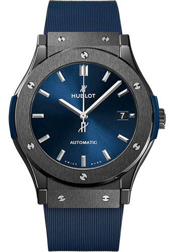 Hublot Watches - Classic Fusion 45mm Ceramic Blue - Style No: 511.CM.7170.RX