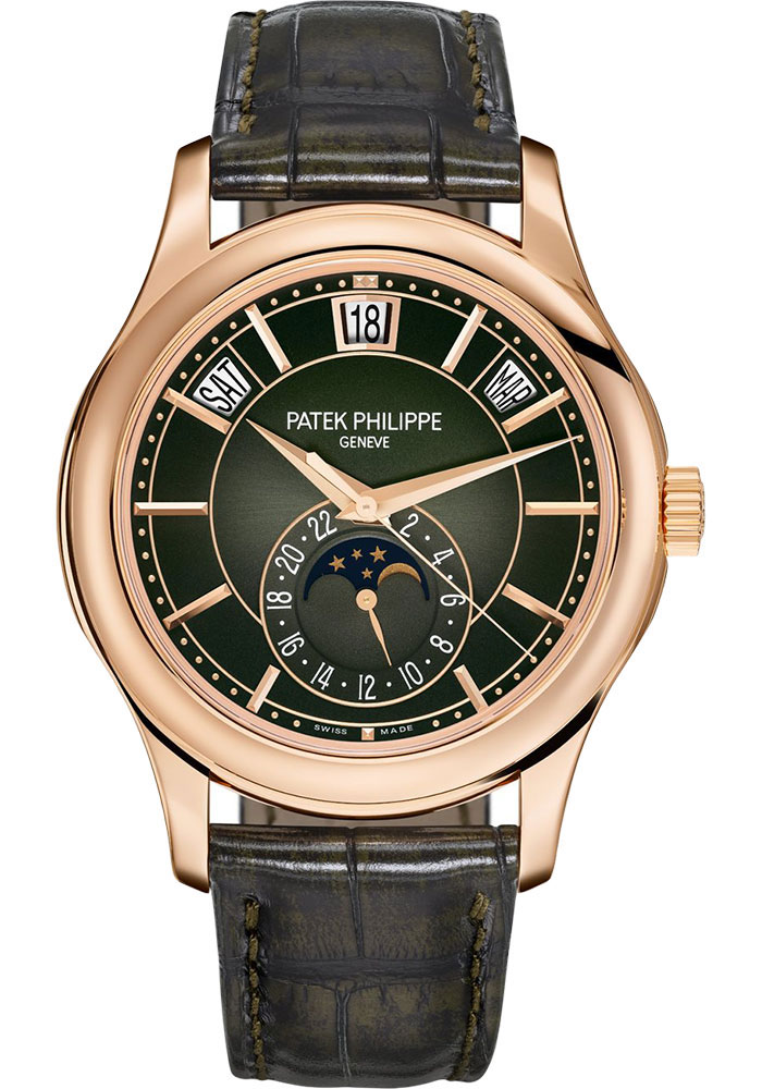 Patek Philippe Watches - Complications Annual Calendar Moon Phases - Style No: 5205R-011