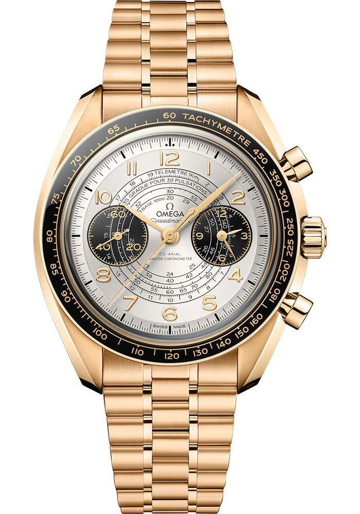 Omega Watches - Speedmaster Chronoscope 43 mm - Moonshine Gold - Style No: 522.60.43.51.02.001