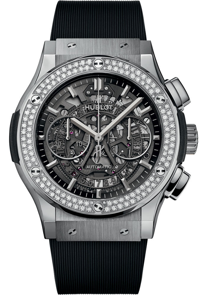 Hublot Watches - Classic Fusion 45mm Aerofusion Chronograph - Titanium - Style No: 525.NX.0170.RX.1104