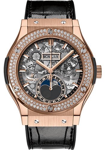 Hublot Watches - Classic Fusion 42mm Aerofusion Moonphase - Style No: 547.OX.0180.LR.1104