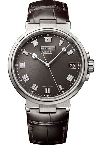 Breguet Watches - Marine 5517 - Date - Titanium - 40mm - Style No: 5517TI/G2/9ZU