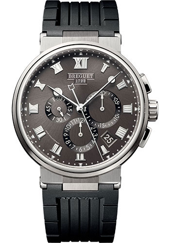 Breguet Watches - Marine 5527 - Chronograph - Titanium - 40mm - Style No: 5527TI/G2/5WV