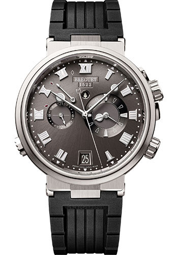 Breguet Watches - Marine 5547 - Alarme Musicale - Titanium - 40mm - Style No: 5547TI/G2/5ZU