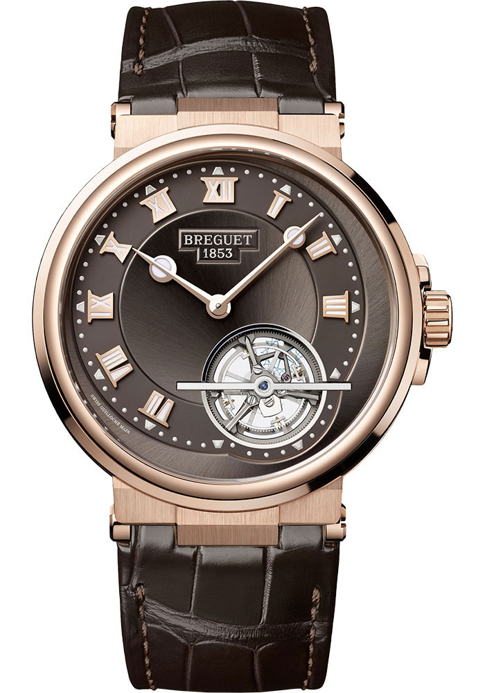 Breguet Watches - Marine 5577 - Tourbillon - Rose Gold - 42.5mm - Style No: 5577BR/G2/9WV