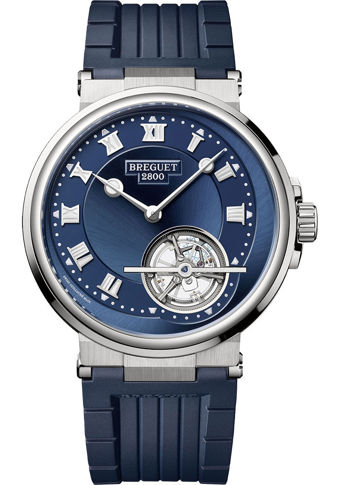 Breguet Watches - Marine 5577 - Tourbillon - Platinum - 42.5mm - Style No: 5577PT/Y2/5WV