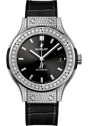 Hublot Watches - Classic Fusion 38mm Titanium - Style No: 565.NX.1470.LR.1604