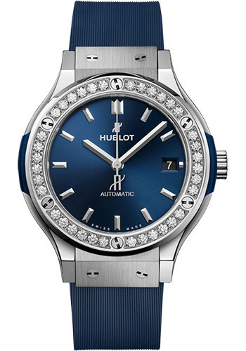 hublot classic fusion diamond blue