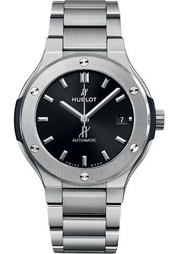 Hublot Watches - Classic Fusion 38mm Titanium - Style No: 568.NX.1470.NX