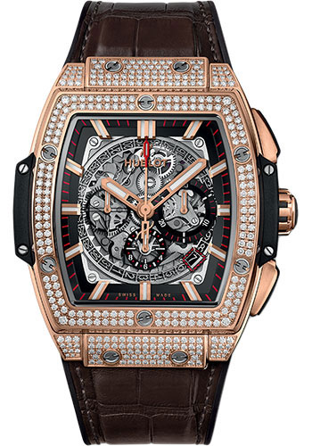 Hublot Watches - Spirit Of Big Bang King Gold - 45mm - Style No: 601.OX.0183.LR.1704