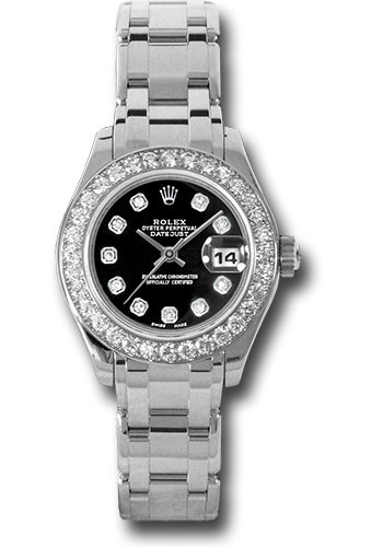 Rolex Datejust Pearlmaster Lady White 