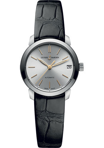 Ulysse Nardin Watches - Classico Lady - Stainless Steel - Leather Strap - Style No: 8103-116-2/91