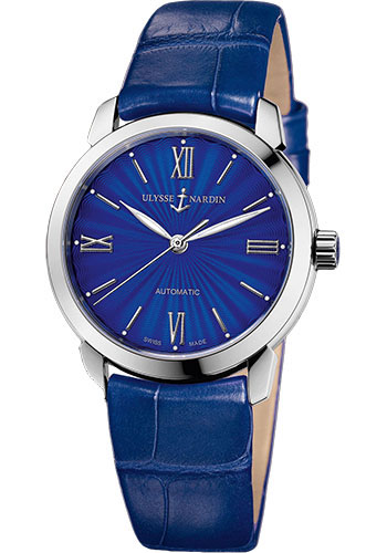 Ulysse Nardin Watches - Classico Lady - Stainless Steel - Leather Strap - Style No: 8103-116-2/E3