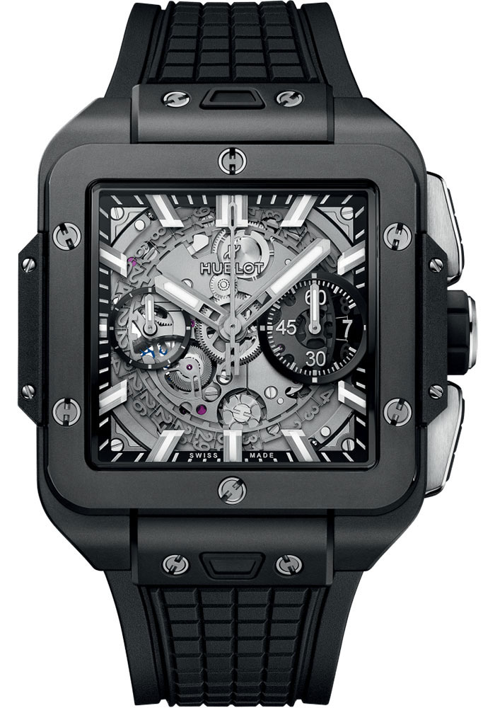 Hublot Watches - Square Bang Unico Black Magic - Style No: 821.CI.0170.RX