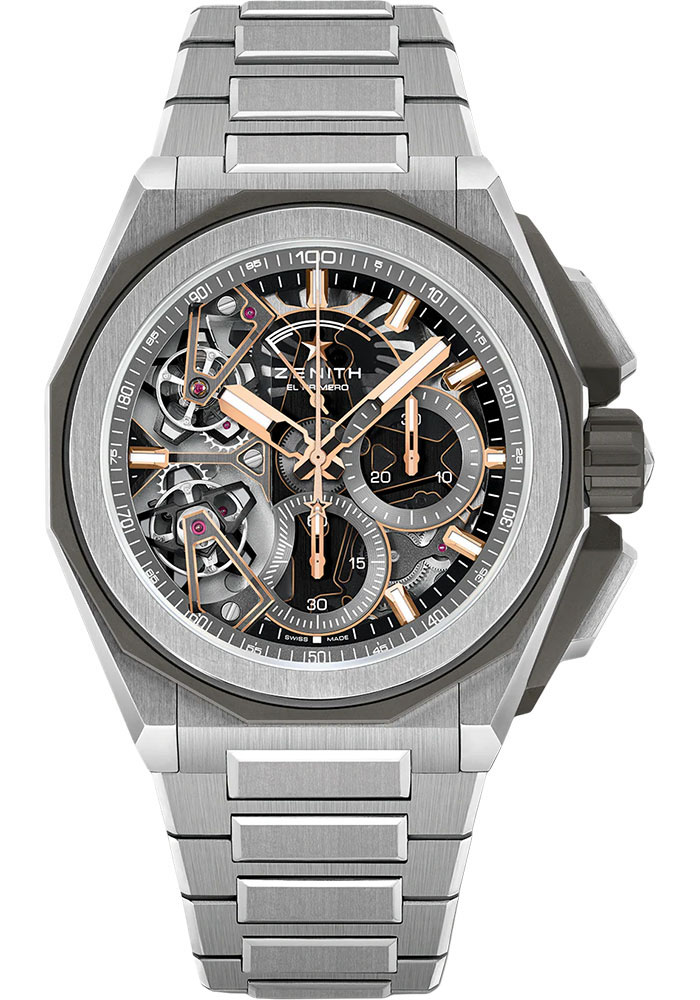 Zenith Watches - Defy Extreme Double Tourbillon Titanium - Bracelet - Style No: 95.9100.9020/78.I001