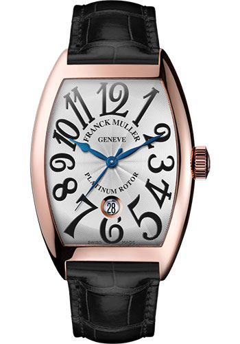 Franck Muller Watches - Cintre Curvex - Automatic - 43 mm Rose Gold - Strap - Style No: 9880 SC DT 5N White Black