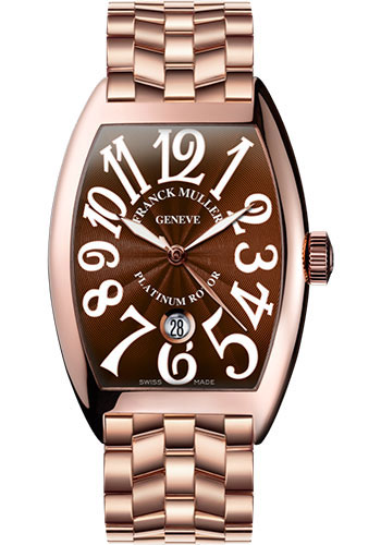 Franck Muller Watches - Cintre Curvex - Automatic - 43 mm Rose Gold - Bracelet - Style No: 9880 SC DT O 5N Brown
