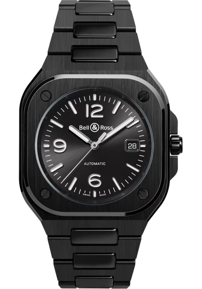 Bell & Ross Watches - BR 05 Black Ceramic - Style No: BR05A-BL-CE/SCE