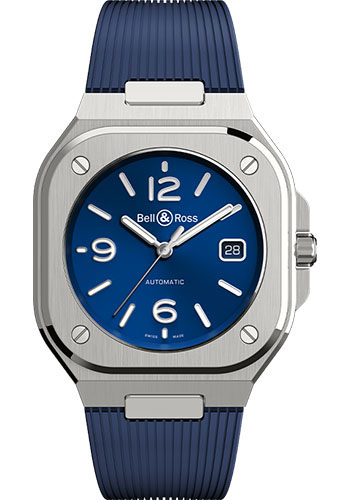 Bell & Ross BR 05 Blue Steel Watches From SwissLuxury