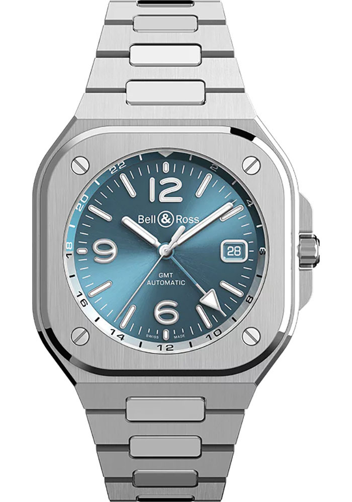 Bell & Ross Watches - BR 05 GMT - Style No: BR05G-PB-ST/SST