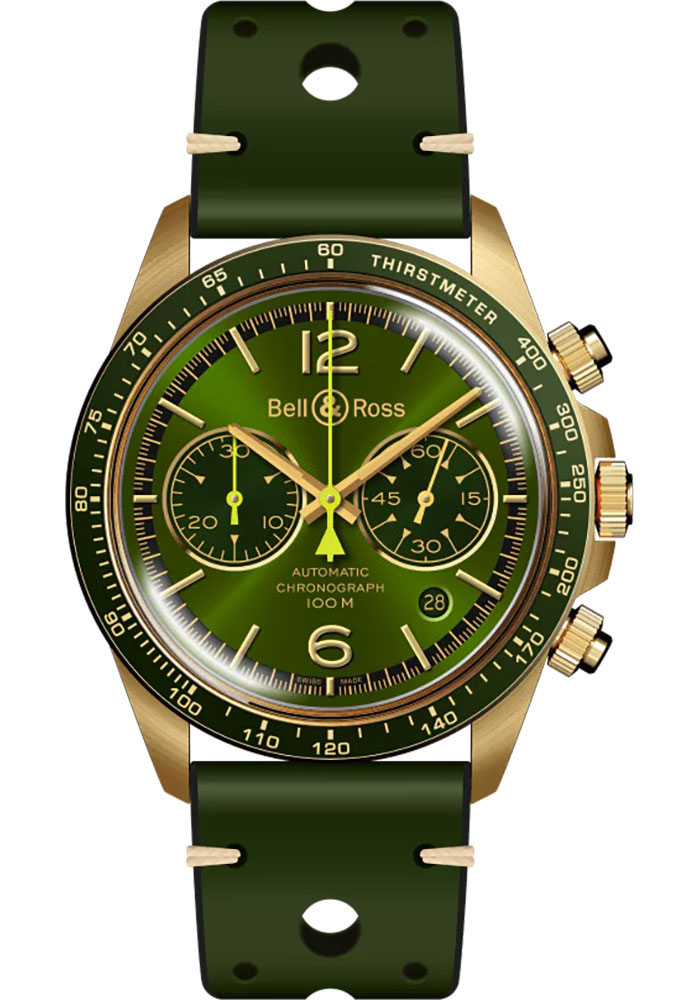 Bell & Ross Watches - BR V2-94 Bellytanker - Style No: BRV294-MJ-BR/SCA