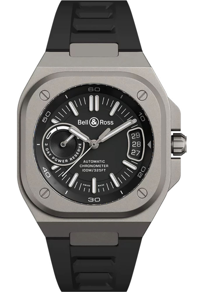 Bell & Ross Watches - BR-X5 Black Titanium - Style No: BRX5R-BL-TI/SRB