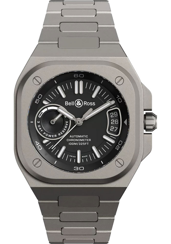 Bell & Ross Watches - BR-X5 Black Titanium - Style No: BRX5R-BL-TI/STI