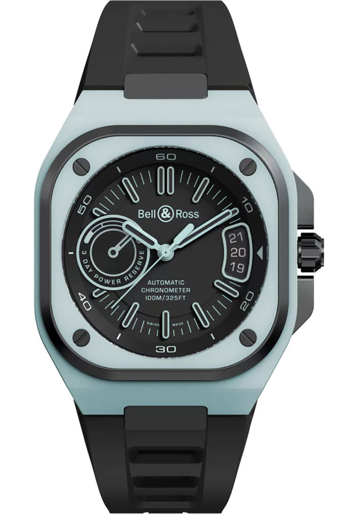 Bell & Ross Watches - BR-X5 Blue LUM - Style No: BRX5R-BLUM-TC/SRB