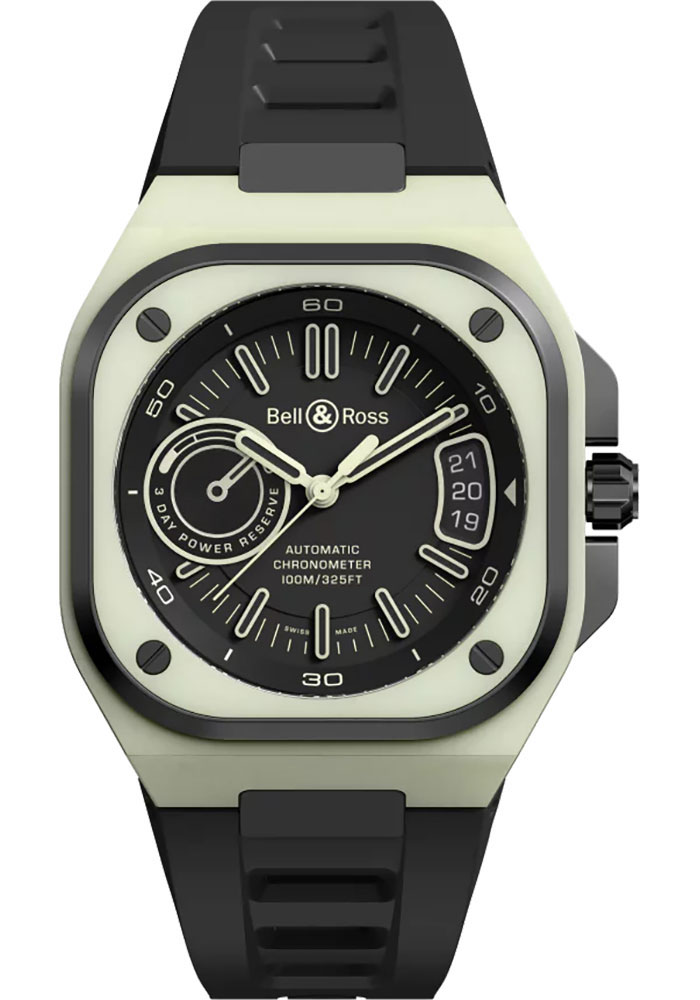 Bell & Ross Watches - BR-X5 Green LUM - Style No: BRX5R-LUM-TC/SRB