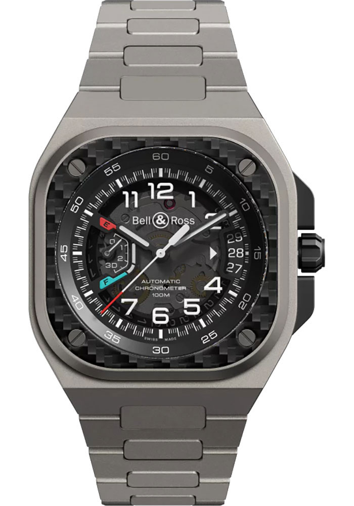 Bell & Ross Watches - BR-X5 Racing - Style No: BRX5R-RAC-TI/STI