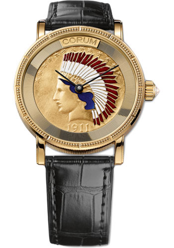 corum 10 gold coin watch