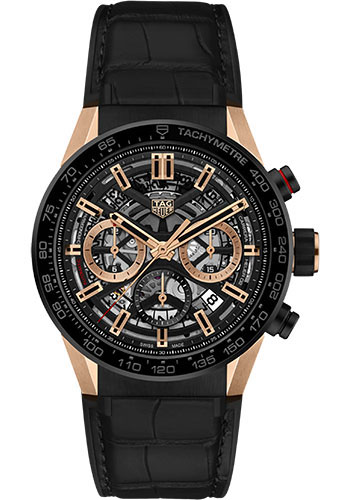 Tag Heuer Carrera Auto Chronograph (43mm, Steel&Gold PVD