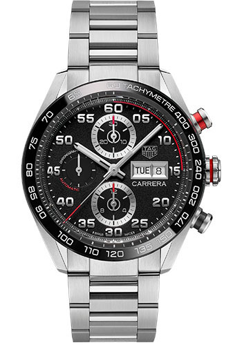 Tag Heuer Watches - Carrera Automatic Chronograph 44 mm - Steel - Bracelet - Style No: CBN2A1AA.BA0643