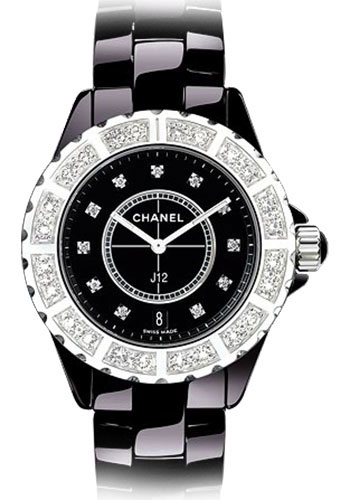 Chanel H2428 J12 Black Ceramic 38mm Automatic Watch