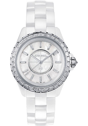 Chanel H3385 J12 White Ceramic 33mm Quartz Watch