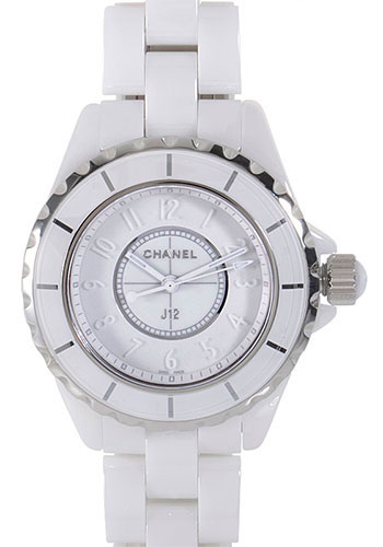 Chanel J12 White Ceramic 33mm Quartz Watches From SwissLuxury