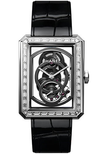 Chanel Boy-Friend Large - Skeleton Watches From SwissLuxury