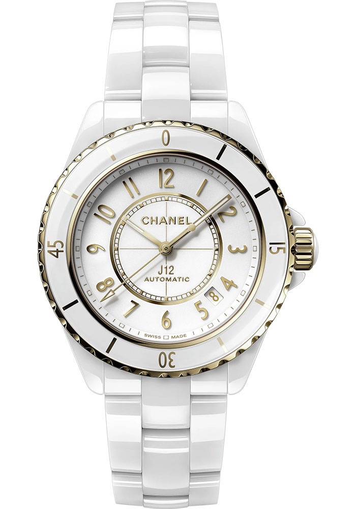 Chanel Watches - J12 White Ceramic 38mm Automatic - Style No: H9540