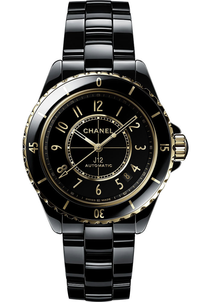 Chanel Watches - J12 Black Ceramic 38mm Automatic - Style No: H9541