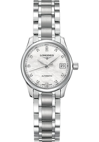 Longines Watches - Master Collection 25.5 mm - Steel - Bracelet - Style No: L2.128.4.87.6