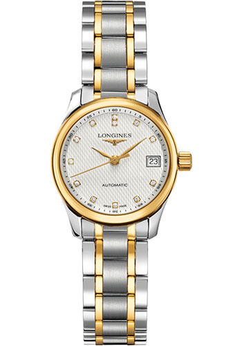 Longines Watches - Master Collection 25.5 mm - Steel And Yellow Gold - Bracelet - Style No: L2.128.5.77.7