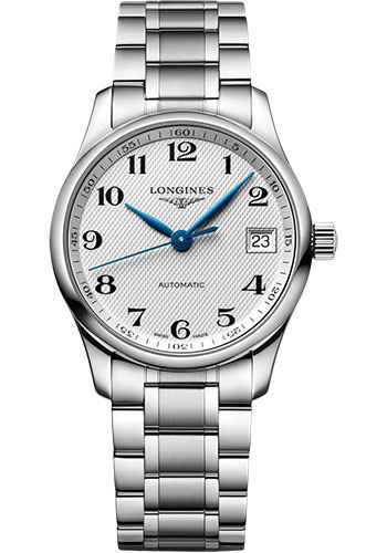 Longines Watches - Master Collection 34 mm - Steel - Bracelet - Style No: L2.357.4.78.6