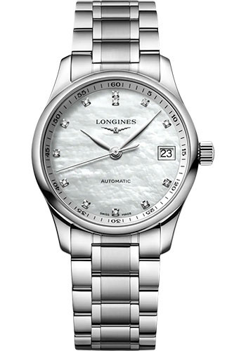 Longines Watches - Master Collection 34 mm - Steel - Bracelet - Style No: L2.357.4.87.6