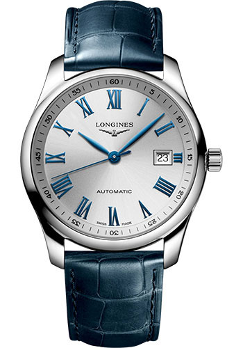 Longines Watches - Master Collection 40 mm - Steel - Alligator Strap - Style No: L2.793.4.79.2