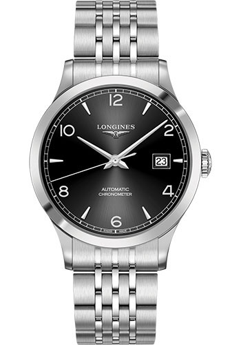 Longines Record collection 40 mm - Steel - Bracelet Watches